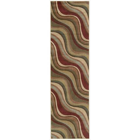 NOURISON Somerset Area Rug Collection Multi Color 2 ft x 5 ft 9 in. Runner 99446004611